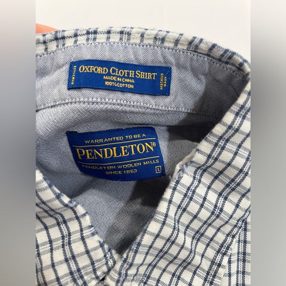 Pendleton Button up long sleeve L - Picture 7 of 8